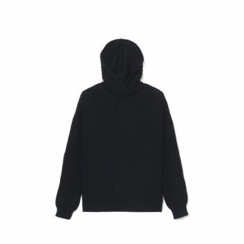 Our Legacy - Knitted Sailor Hoodie - Navy Ink (Pure Silk)