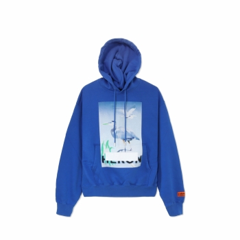 Heron Preston - Censored Heron Hoodie - Blue