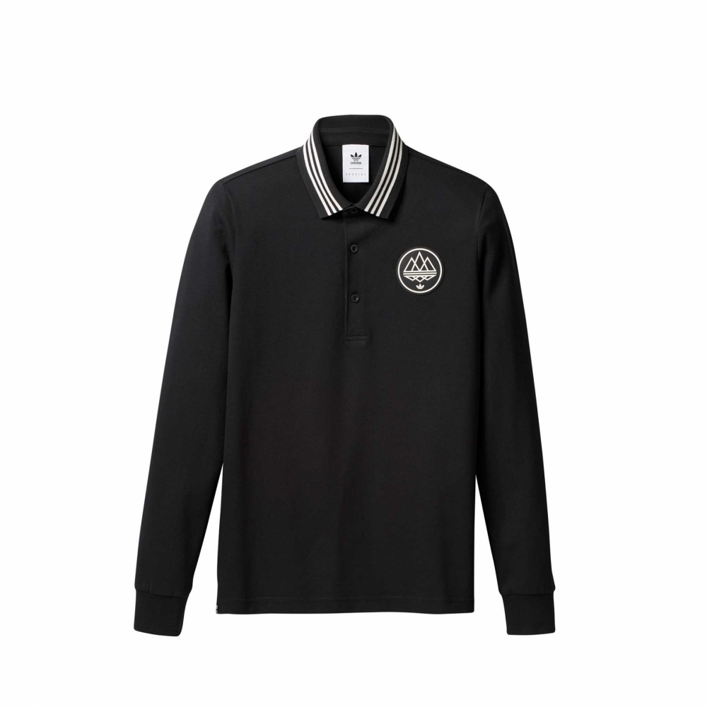 adidas Chetcuti LS Polo SPZL Black HS4164 OUTBACK Sylt