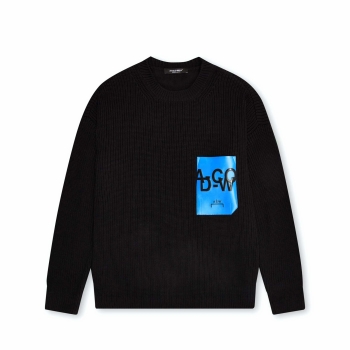 A-Cold-Wall* - Patch Pocket Knit - Black