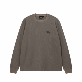 Stussy - O'dyed LS Thermal - Brown
