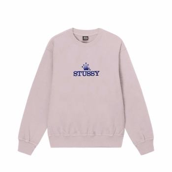 Stussy - Glamour Pig. Dyed Crew - Blush