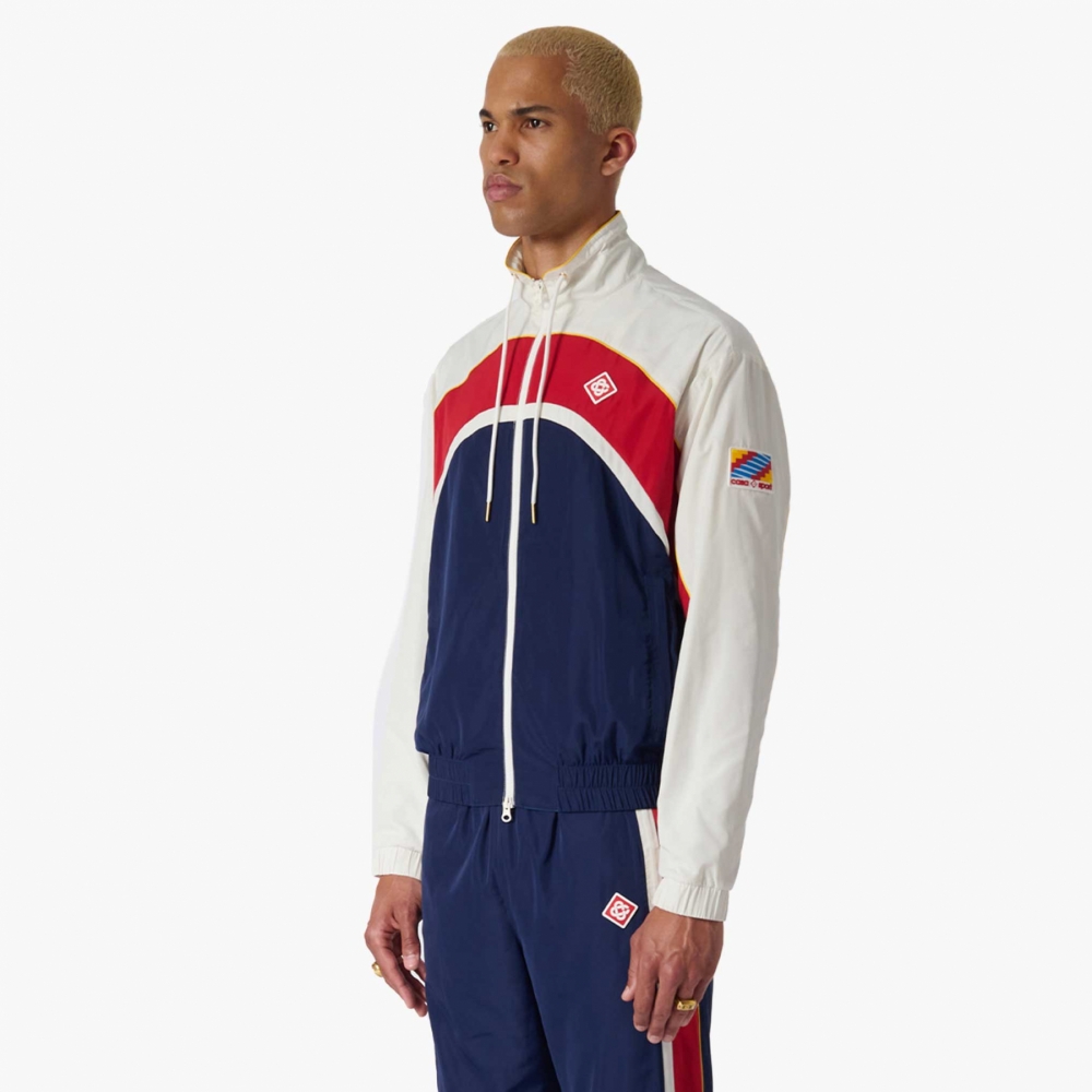 Shell suit jacket top