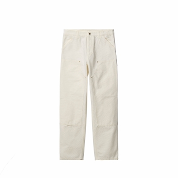 Carhartt WIP - Double Knee Pant - Wax (Stone Washed)