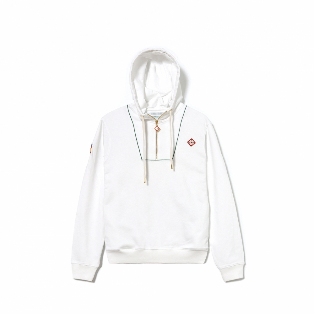 Hooded cheap quarter zip