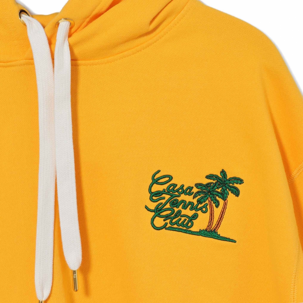 Casablanca Yellow #39;Casa Tennis Club#39; Hoodie