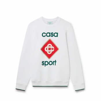 Casablanca - Casa Sport Sweatshirt - White