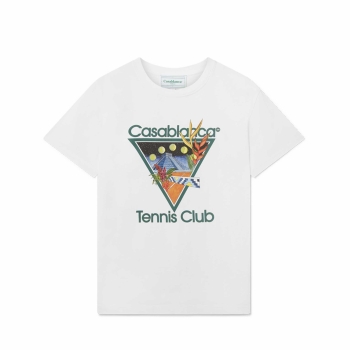 Casablanca - Tennis Club Icon T-Shirt - White