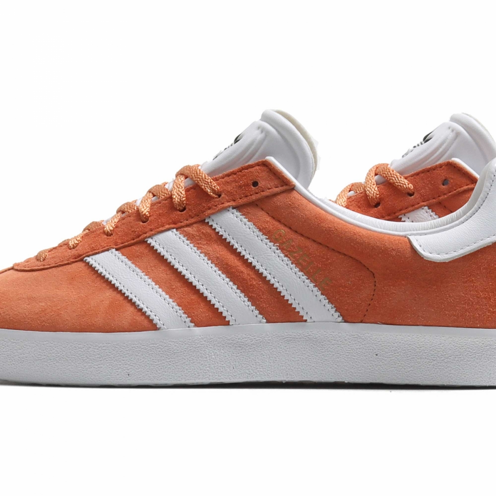 Adidas gazelle orange suede top