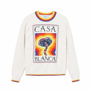 Casablanca - Intarsia Knit Sweater - Mind Vibrations