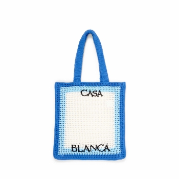 Casablanca - Crochet Atlantis Bag - Blue