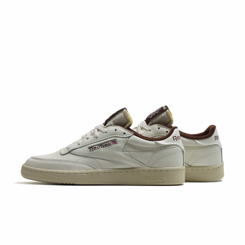 Reebok club c 85 sales vintage court trainer in chalk