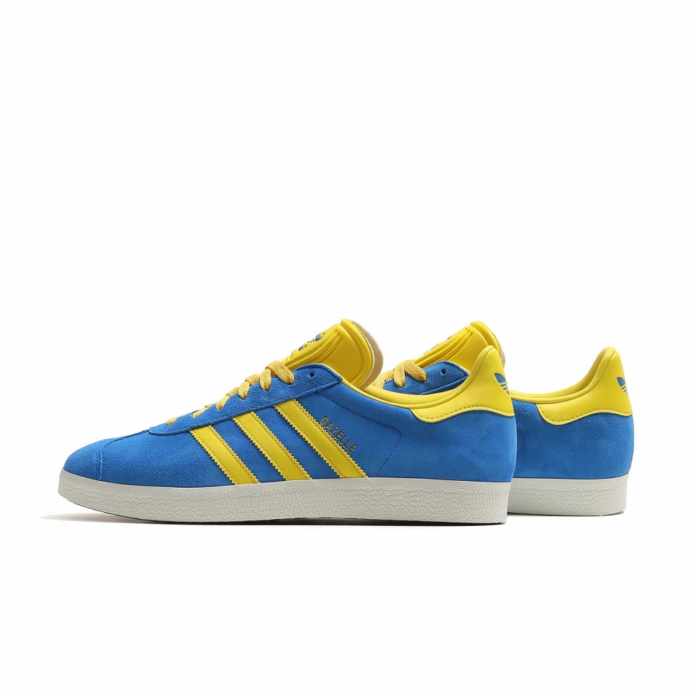 Adidas gazelle dunkelblau gold top