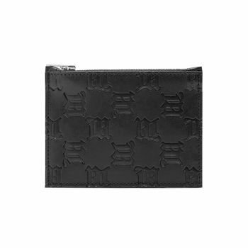MISBHV - Embossed Monogram Card Holder - Black