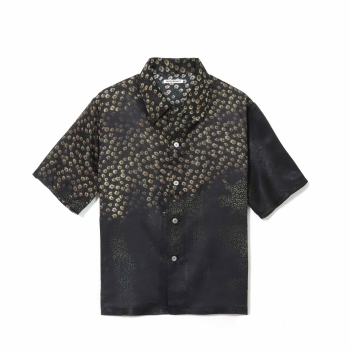 Our Legacy - Box Shirt Shortsleeve - Dark Flower (Print)
