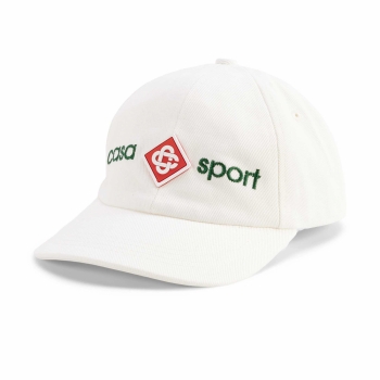 Casablanca - Casa Sport Logo Cap - White