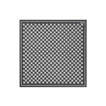MISBHV - Monogram Silk Scarf - Black