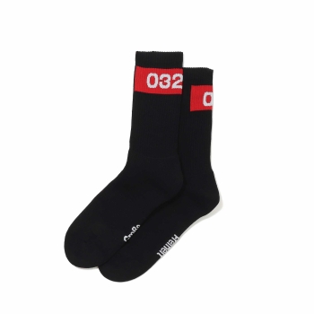 032c - 032c Tape Socks - Black (Grosse Freiheit)