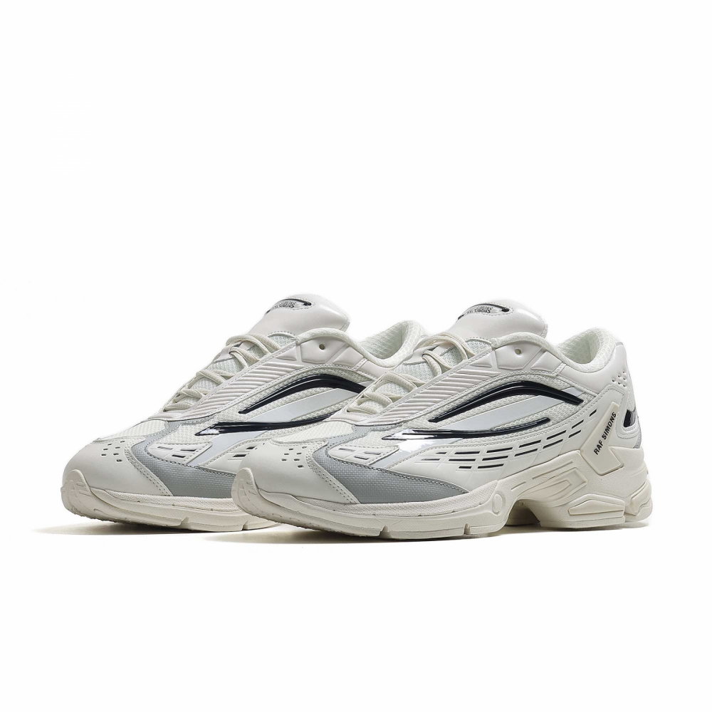 Raf simons white silver new arrivals