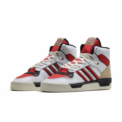 Red white and outlet blue high top adidas