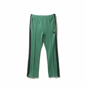 Needles - Narrow Track Pant - Emerald (Poly Smooth)