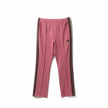 Needles - Narrow Track Pant - Smoke Pink (Poly Smooth)