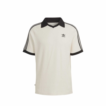 adidas - Waffle Knit Polo - Wonder White