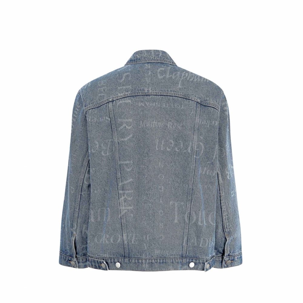 Martine rose new arrivals oversized denim jacket