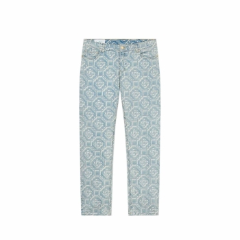 Casablanca - Classic Straight Leg Jeans - Jacquard Monogram