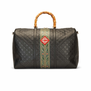 Casablanca - Monogram Weekend Bag - Black