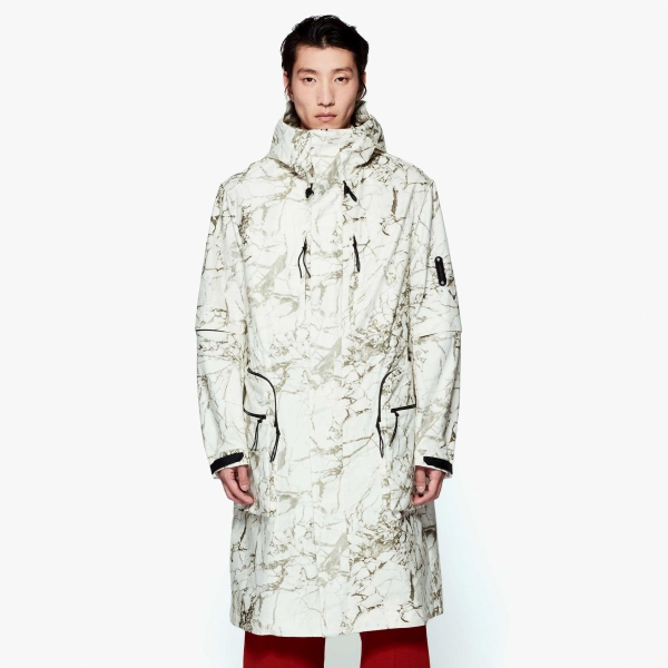 A-Cold-Wall* - Marble Parka - Marble Print - ACWMO163