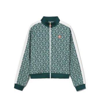 Casablanca - Monogram Track Jacket - Green (Deconstructed Monogram)