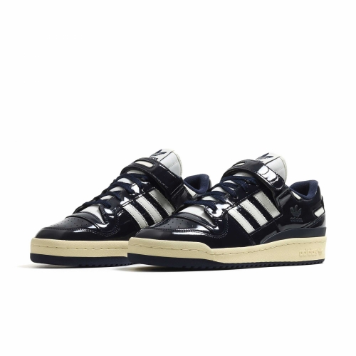 Black patent leather adidas deals