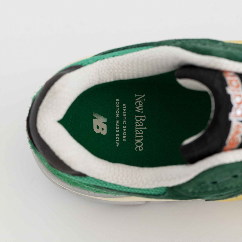 New Balance M990GG3 (Made in USA) - Green / Gold - M990GG3