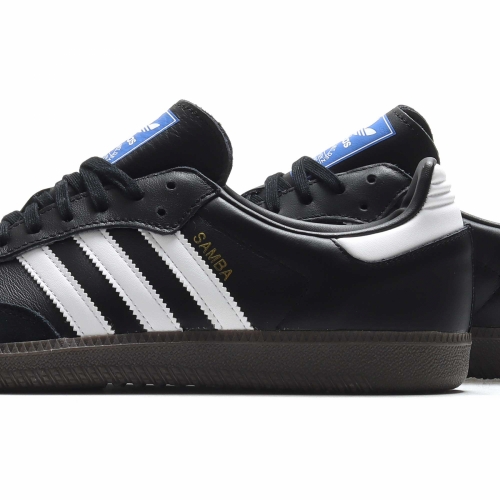 Black adidas deals samba og