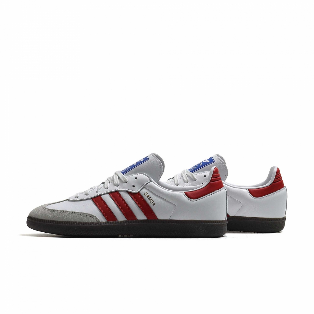 Adidas samba shop og white red