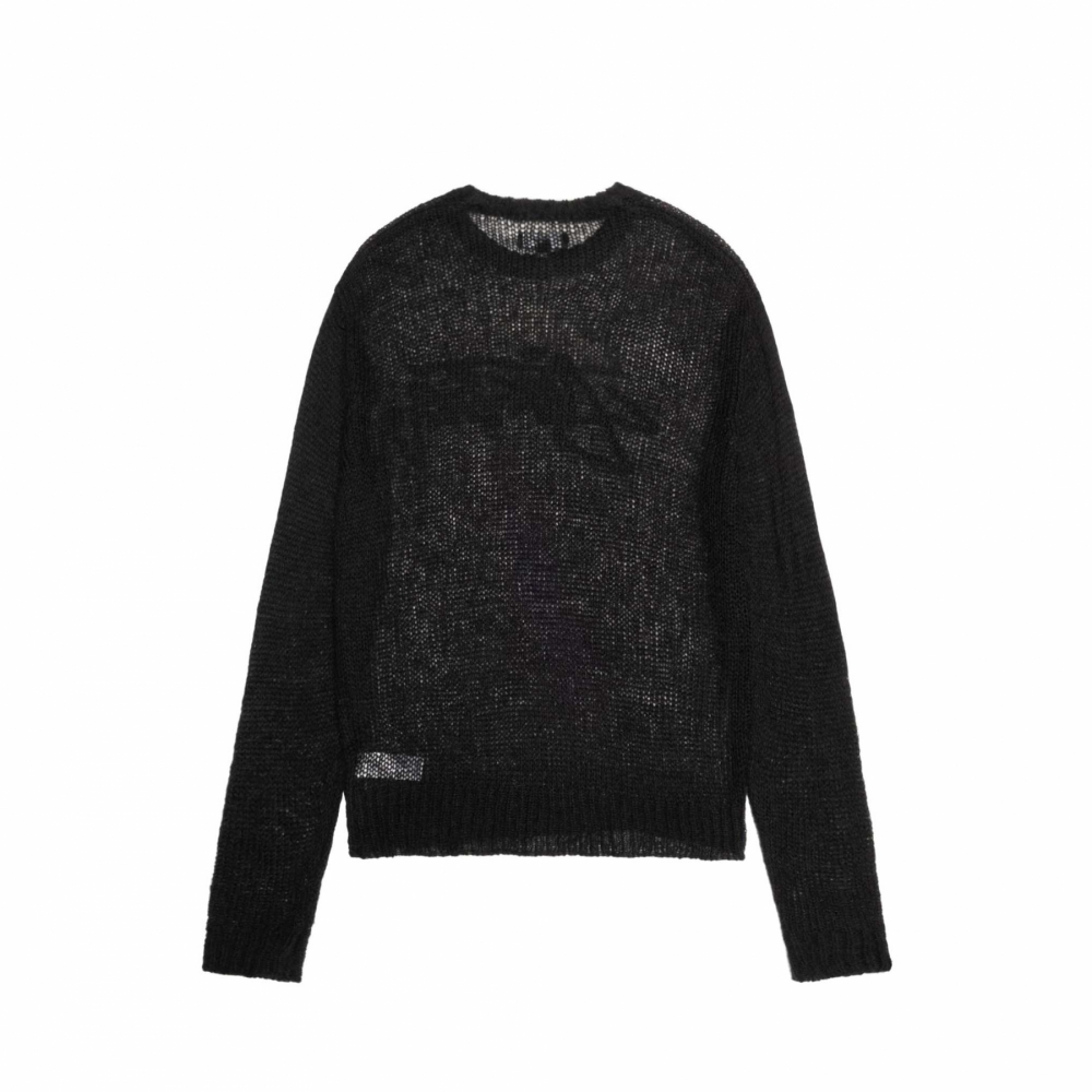 Black loose shop sweater