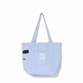 Raf Simons - Distressed Tote Bag - Light Blue (With Inside Bag)