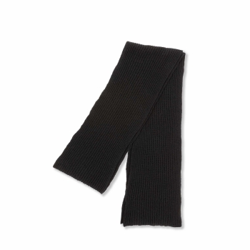 Dries Van Noten - Ribbed Scarf - Black (Cashmere Blend)