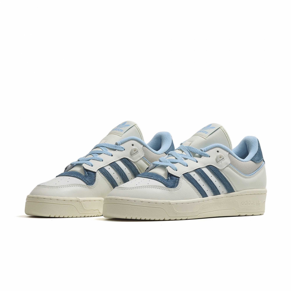 adidas Rivalry Low 86 Off White Clear Sky Pony Hair IE7137