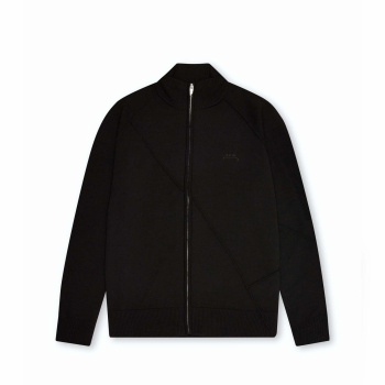 A-Cold-Wall* - Essentials Zip Knit - Black