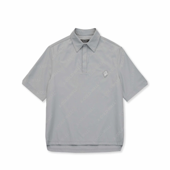 A-Cold-Wall* - Monogram Polo - Light Grey