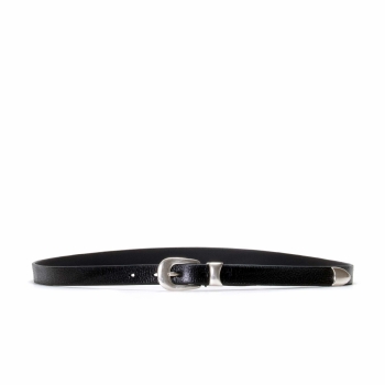 Our Legacy - 2cm Belt - Black (Leather)