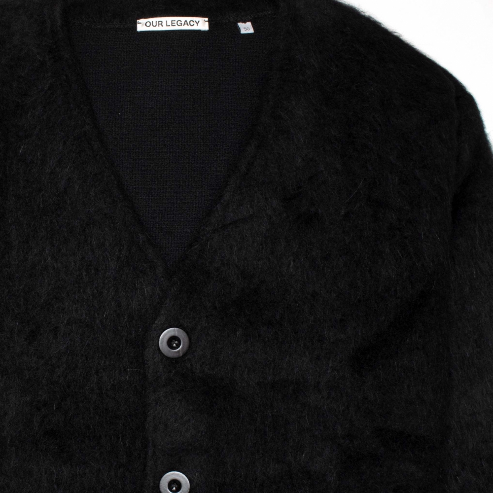 OUR LEGACY CARDIGAN BLACK