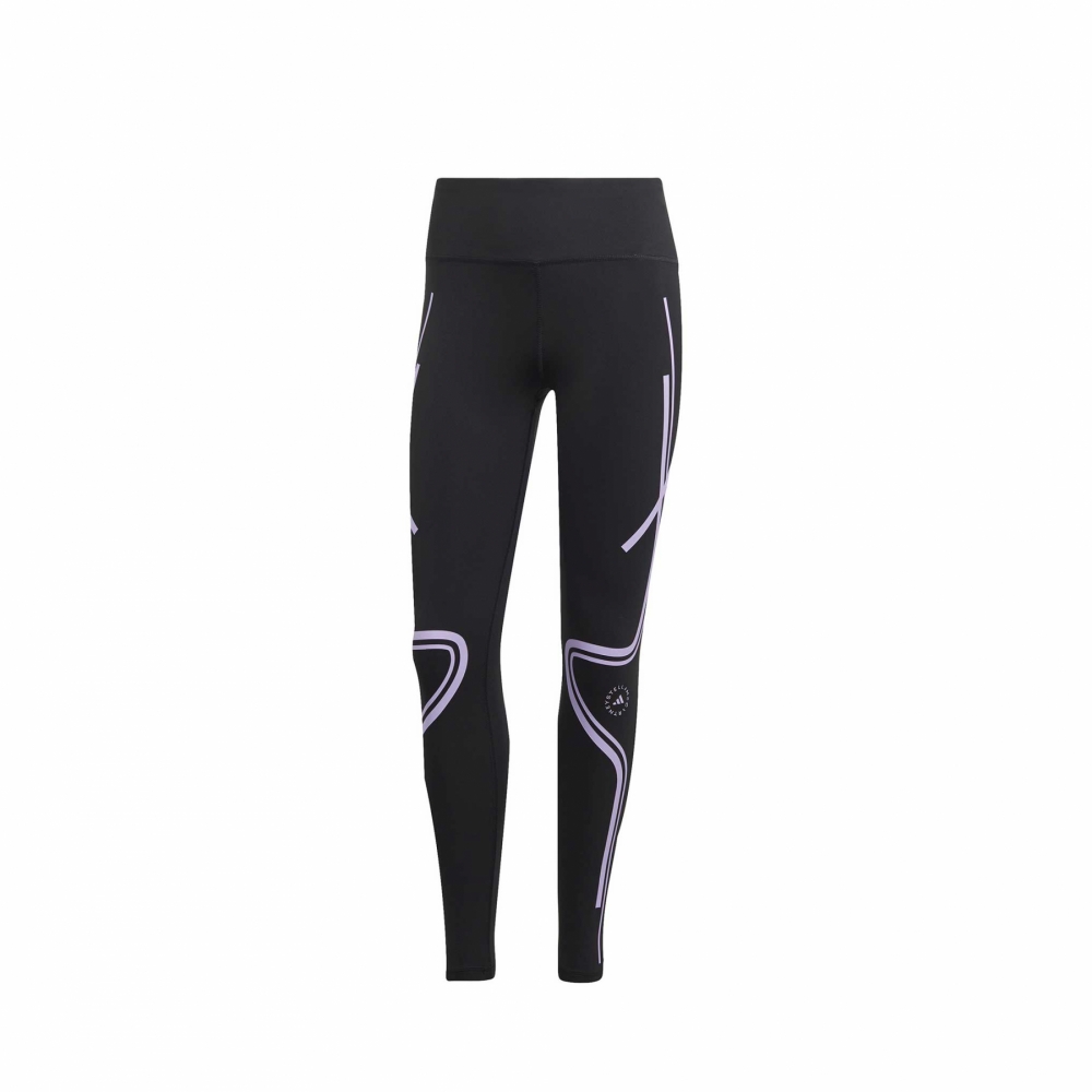 adidas adidas by Stella McCartney TruePace Printed Training Leggings -  Black