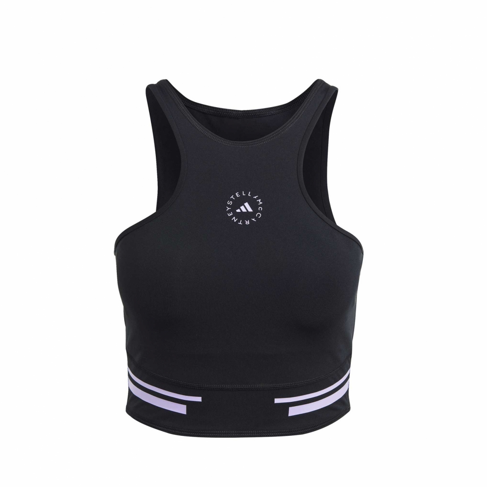 adidas by Stella McCartney TruePace Running Cropped Top Black IP9141 OUTBACK Sylt