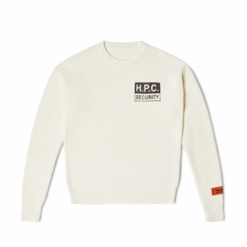 Heron Preston - HPC Security Knit Crewneck - White