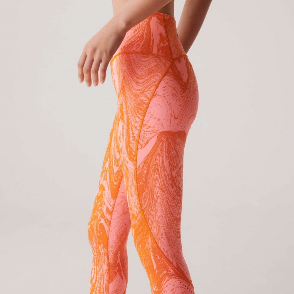 adidas by Stella McCartney TruePurpose 7/8-Leggings - Unity Orange