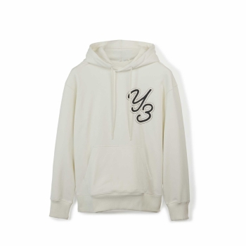 Y-3 - Graphic Hoodie - Off White