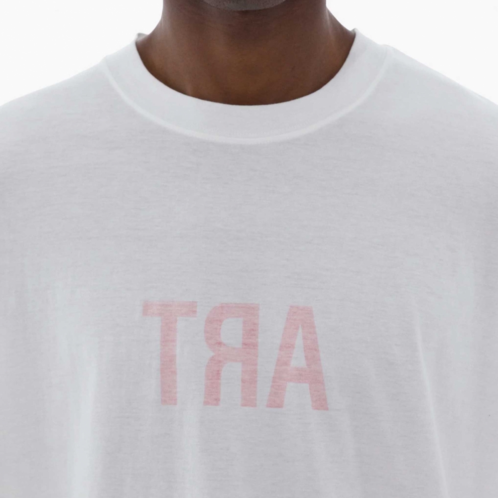 White tee shirt art online